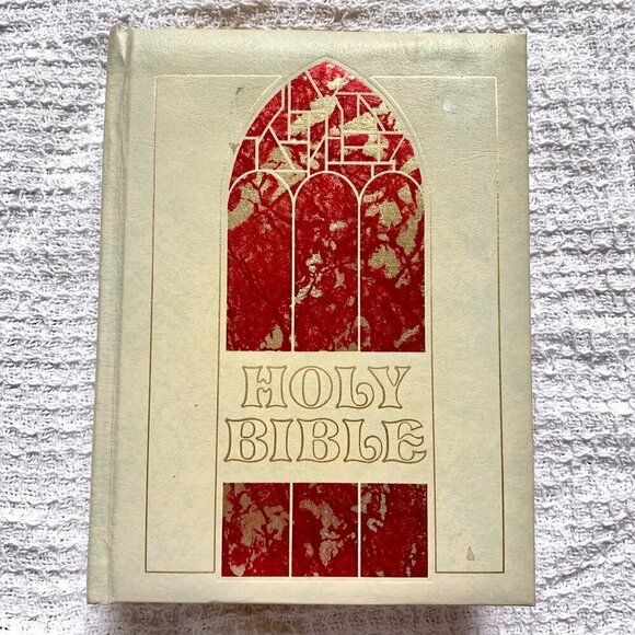 1971 Holy Bible Keepsake Family Edition Large Hardcover - Picture 2 of 9